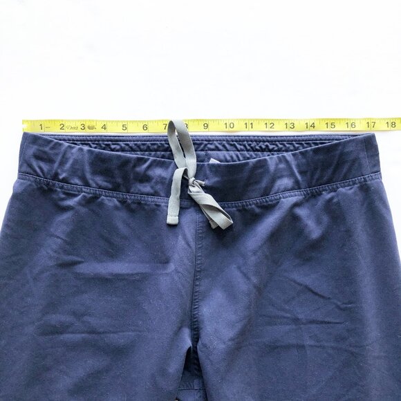 FIGS Livingston Navy Blue Straight Leg Classic Scrub Pants Womens Large Tall - Picture 9 of 9
